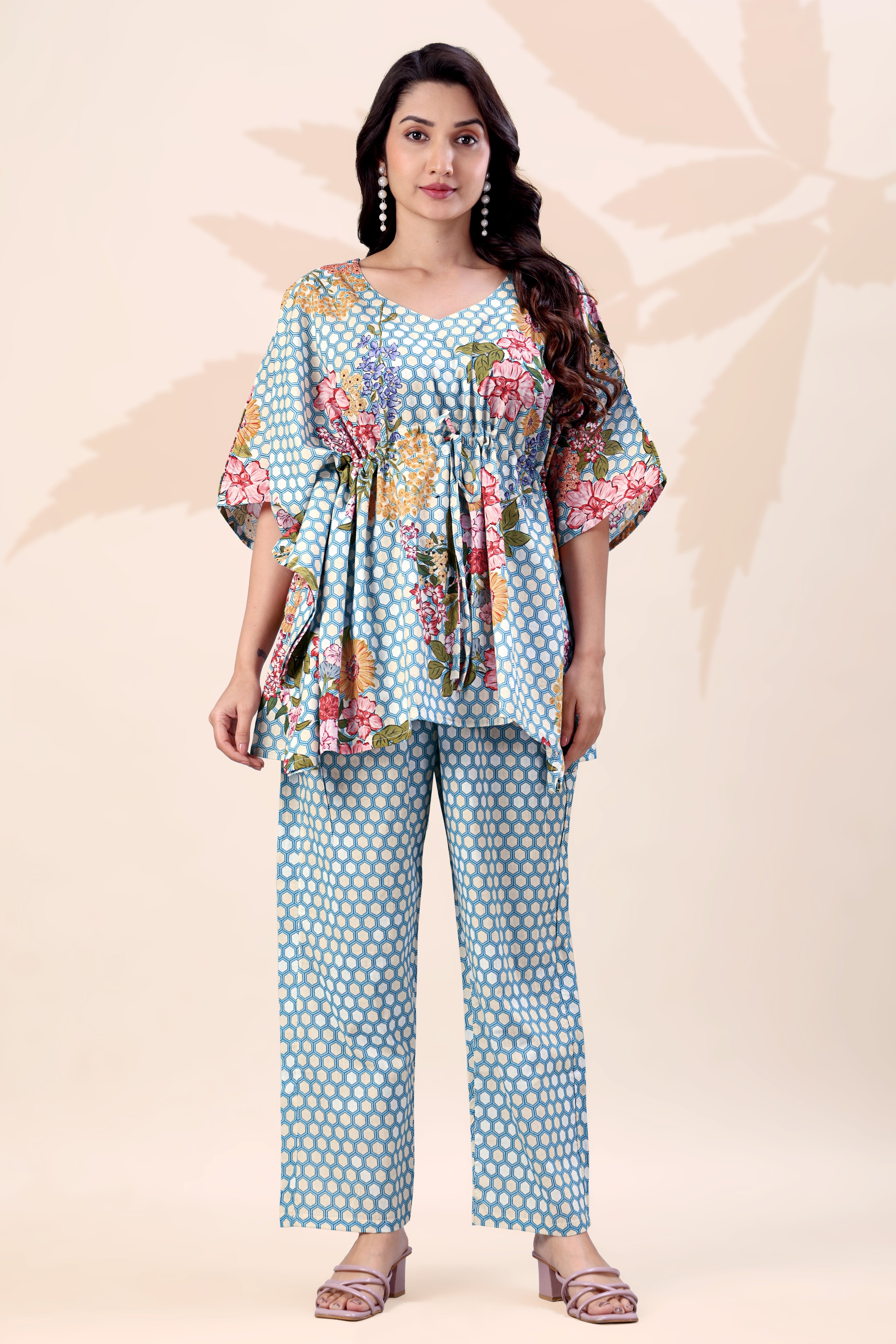 Sky Blossom co-ord Set